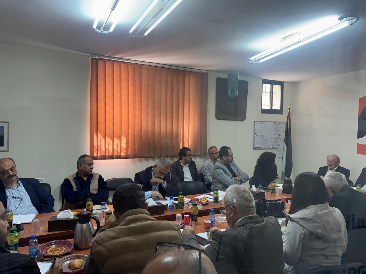 ورشة عمل حول :مستقبل الوضع المالي لدولة فلسطين بين عجز الموازنة العامة وإمكانيات القطاع المصرفي في ضوء احتجاز أموال المقاصة وتراكم الشيكل في البنوك الفلسطينية